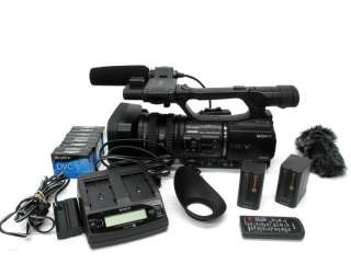Sony HVR Z5U professional HDV camcorder   80 drum hours w/ extras HD 