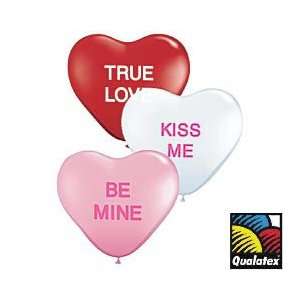    (12) Candy Hearts 11 Latex Balloons: Health & Personal Care