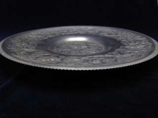 Vintage Handwrought Wilson Metal Co. Aluminum Platter  