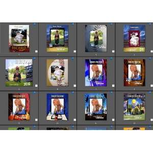  Digital Photography SPORTS Backgrounds Templates: Camera 