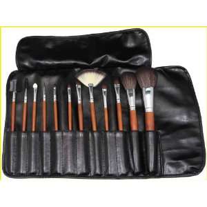    12 PCS Synthetic Fibers Makeup Brushes Cosmetic 12s: Beauty