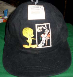 LOONEY TUNES USPS STAMP 32 USA HAT TWEETY & BUGS BUNNY  