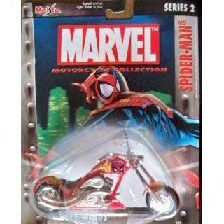 Spider Man Heavy Winds Series 2 Die Cast Motorcycle Collection
