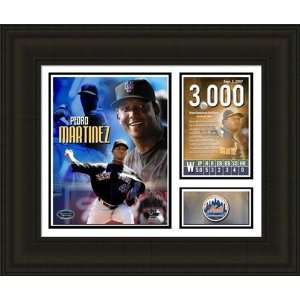  Framed Pedro Martinez 3000th Strike Out Milestones and 