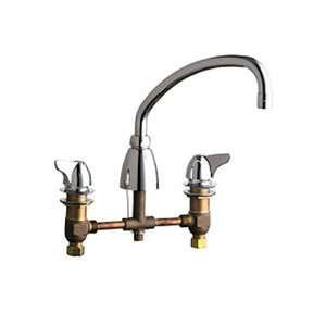  Chicago Faucets 1201 AABCP Concealed Kitchen Sink Faucet 