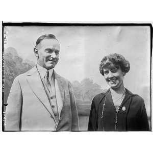  Calv. Coolidge & wife