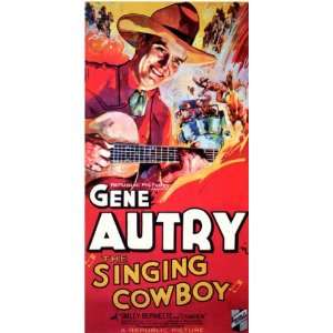 Singing Cowboy Movie Poster (11 x 17 Inches   28cm x 44cm 