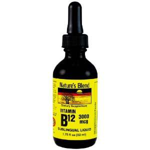  Vitamin B 12 3000mg Sublingual Cherry Flavor: Health 