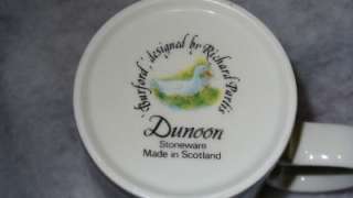 Dunoon Stoneware Coffee Mug BURFORD by Richard Parlis Made in Scotland 