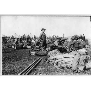   Army,17th Infantry in camp,1911,San Antonio,Texas,TX