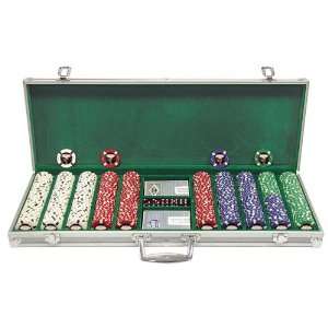  500 Welcome to Las Vegas Ltd Edition Poker Chips w/Alum 