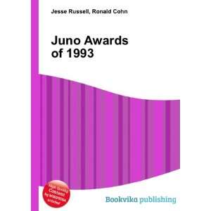  Juno Awards of 1993 Ronald Cohn Jesse Russell Books