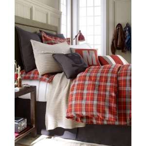  Daniel Stuart Studio Standard Plaid Sham: Home & Kitchen