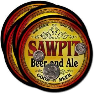  Sawpit , CO Beer & Ale Coasters   4pk 