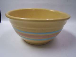 Vintage Pottery Mixing Bowl Oven Ware USA  