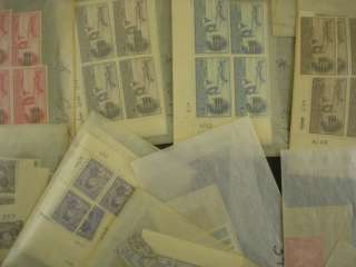 Egypt 1 Box Glassines Off Paper 1000s Mint Used #29   #400s + BOB 