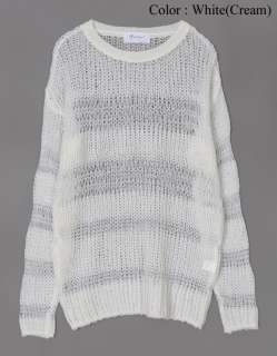   Kastle New Womens Chunky Open Knit Pullover Sweater size S   M  
