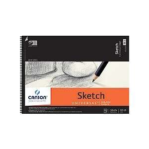  Canson Universal Sketch Paper Pad 18x24 35 Sheets: Arts 