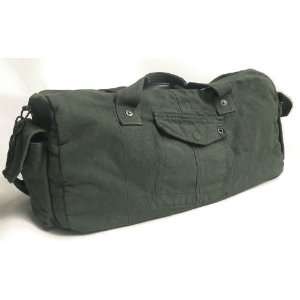    Pewter Voyage Duffle Bag Washed Cotton Canvas: Sports & Outdoors