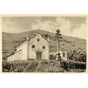  1937 Chapel Padre Faraia Ouro Preto Brazil Photogravure 