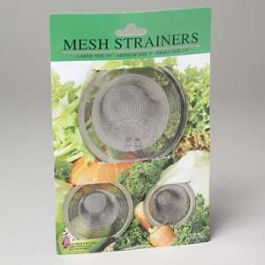  Mesh Strainers   3 Pack of Sink Strainers