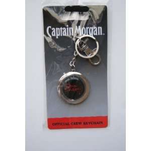  Licensed Captain Morgan Keychain Silver toned: Everything 
