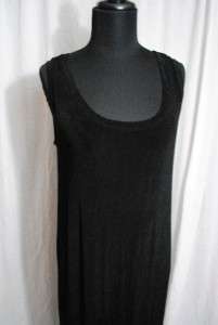 Chicos Traveleres Dress Size 3 (XL) Black NWOT  