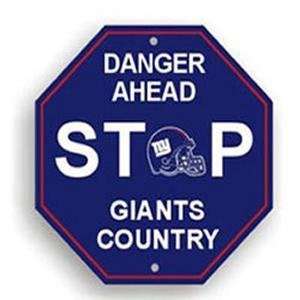  New York Giants Stop Sign: Sports & Outdoors