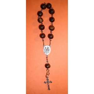  6 1/2 Long Pocket Handmade Rosary in .035 Stainess Steel 
