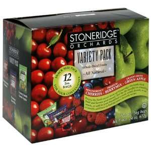 Stoneridge Orchards Variety Pack, 2 Ounce Pouches (Pack of 12)