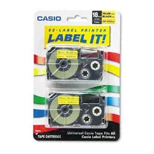  Casio Tape Cassettes for KL Label Makers CSOXR18YW2S Electronics