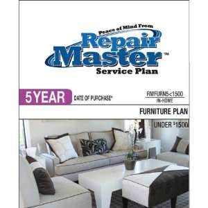  Repair Master 5 Yr Date of Purchase Furniture Plan   Under 
