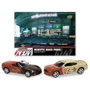  Corvette Die Cast Car 2 Pack with Team Card by Upperdeck: Toys & Games