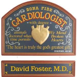  Cardiologists Personalized Pub Sign: Patio, Lawn & Garden