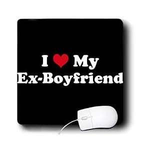   Andrews ZeGear Love   I Love My Ex Boyfriend   Mouse Pads: Electronics