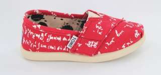 TOMS CALCULUS 101 RED TINY CLASSIC  