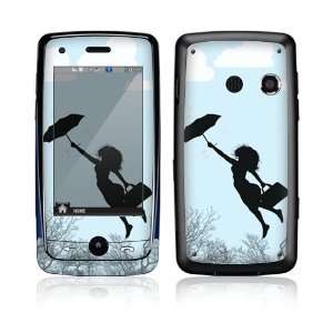  Super Woman Decorative Skin Cover Decal Sticker for LG Rumor Touch 