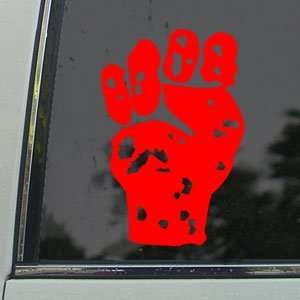   The Machine Red Decal Rock Band Car Red Sticker Arts, Crafts & Sewing