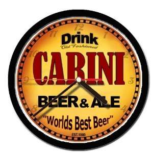  CARINI beer and ale cerveza wall clock: Everything Else
