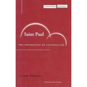   : Saint Paul: The Foundation of Universalism [ST PAUL]:  N/A : Books