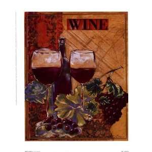  World Of Wine I Finest LAMINATED Print Susan Osborne 10x12 
