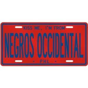   ME , I AM FROM NEGROS OCCIDENTAL  PHILIPPINES LICENSE PLATE SIGN CITY