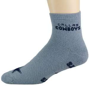 Dallas Cowboys Gray Slipper Socks 