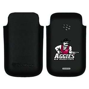  NMSU Pistol Pete on BlackBerry Leather Pocket Case: MP3 