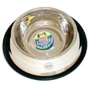  24oz. Stainless Steel Bowl: Pet Supplies