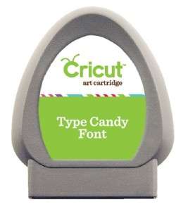 Cricut Cartridge TYPE CANDY FONT BRAND NEW NOW SHIPPING!!  