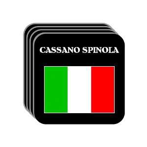  Italy   CASSANO SPINOLA Set of 4 Mini Mousepad Coasters 