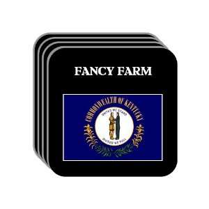  US State Flag   FANCY FARM, Kentucky (KY) Set of 4 Mini 