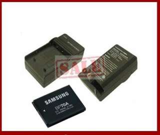battery&charger samsung ST100 ST60 ST70 ST65 ST600  