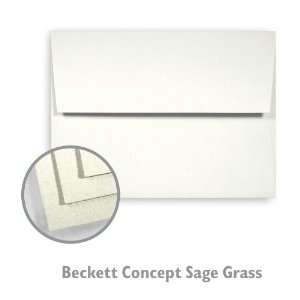    Beckett Concept Sage Grass Envelope   250/Box